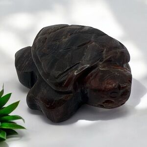 Sea Turtle Carved Stone Decor
